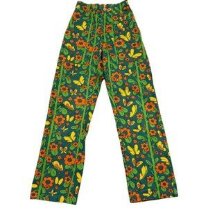 Out of Print Big Bud Press Butterfly Floral Western Pants PLUS Matching Tote Bag